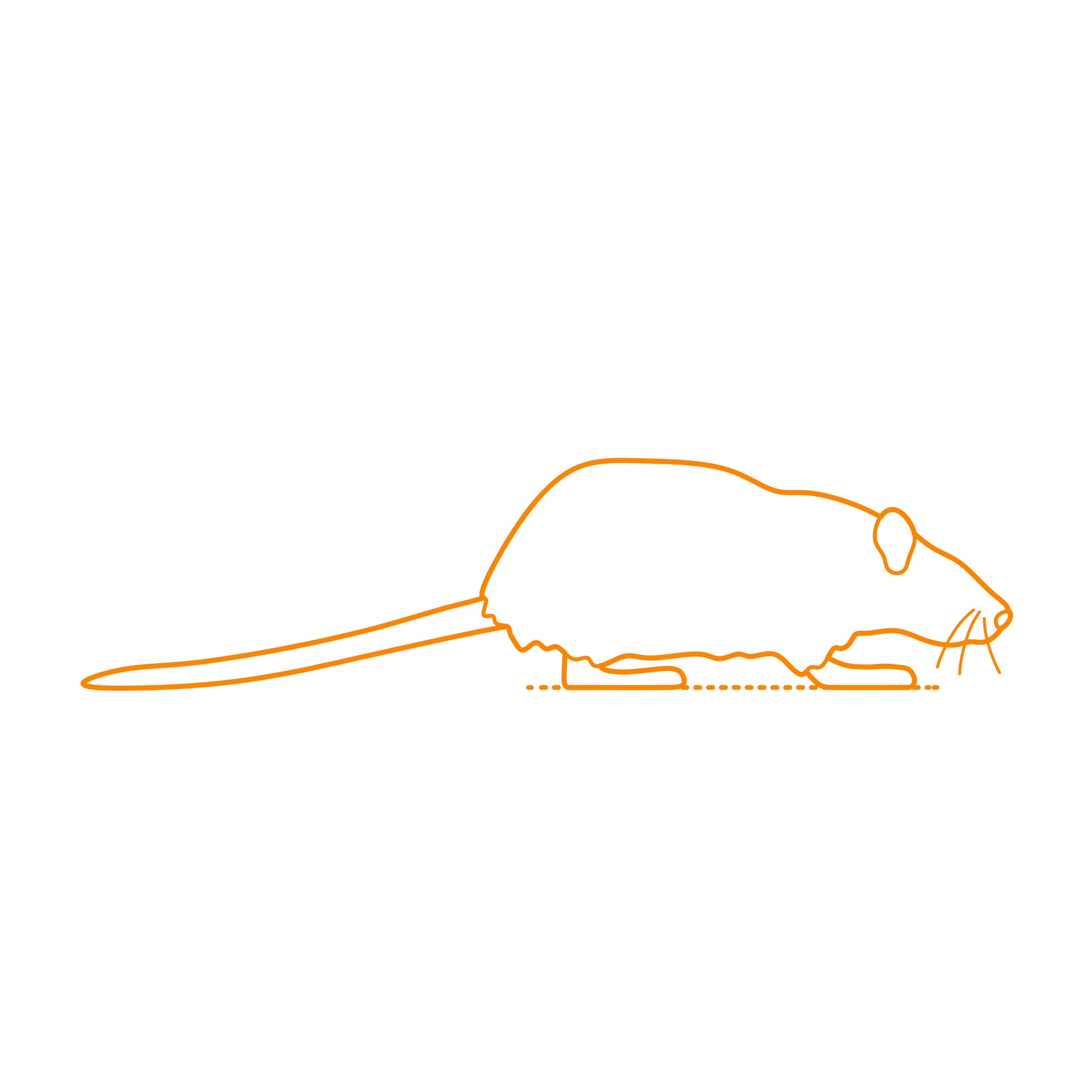 Animals Rodents Common Rat Stencil Svg Design File Free Vectors